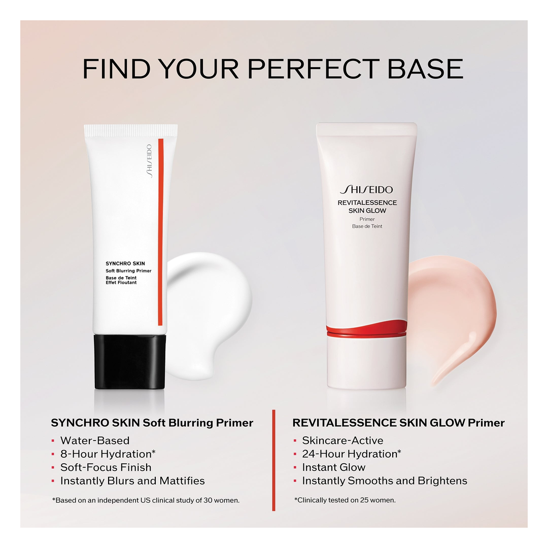 Shiseido Revitalessence Skin Glow Primer SPF25 – Escentual