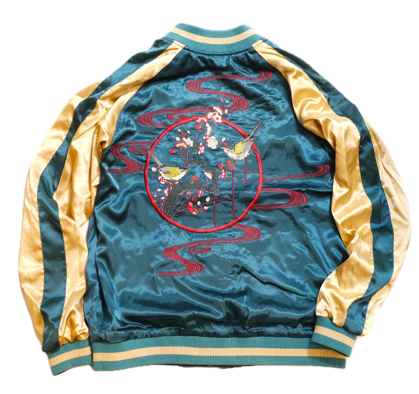 Japanesque （ジャパネスク） 桜金魚／梅鶯 リバーシブル刺繍