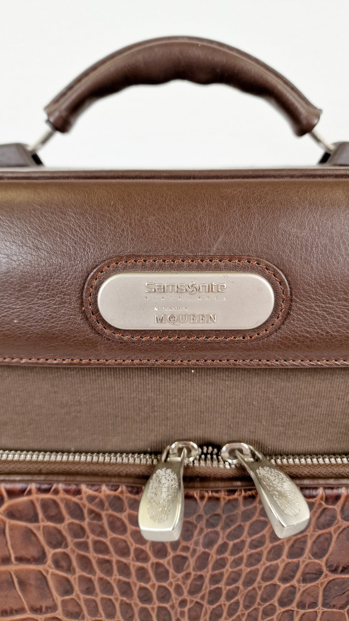 Alexander McQueen x Samsonite Travel Bag Carry-on Luggage with