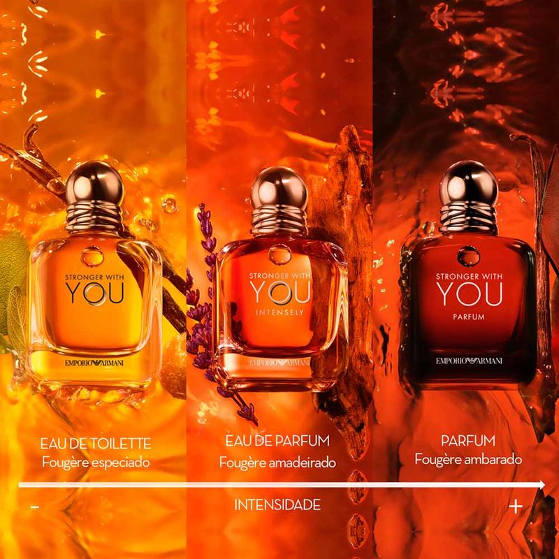 Perfume Stronger With You Intensely Giorgio Armani Masculino Eau