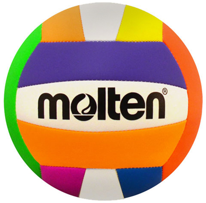 Molten Neon Recreational Beach Volleyball | Epic Sports