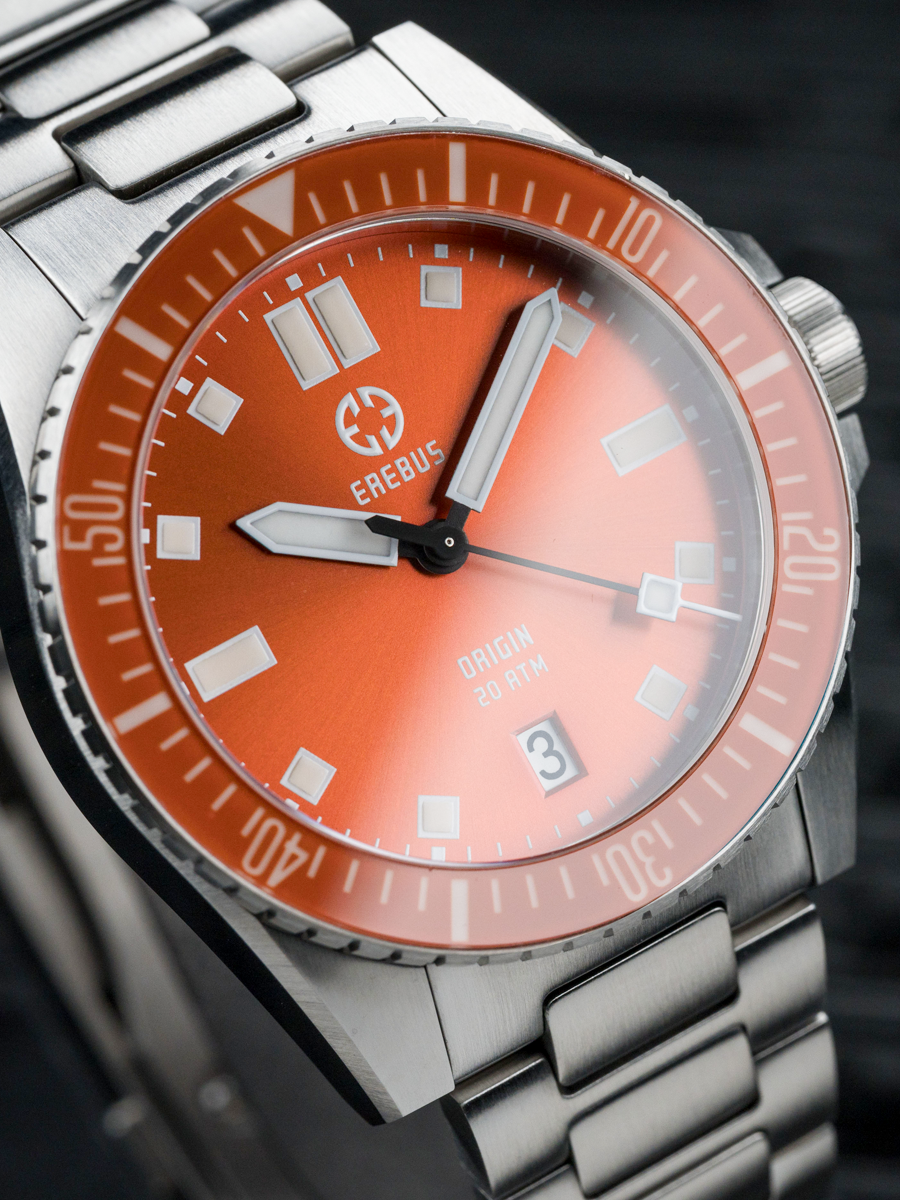 ORIGIN 38 Sunburst Orange – EREBUS WATCH