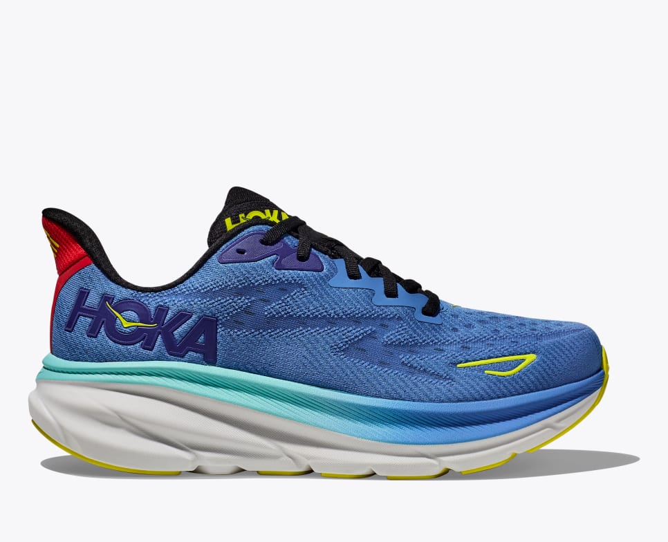 Hoka One One Men's Clifton 9 Sneaker Harbor Mist/Black
