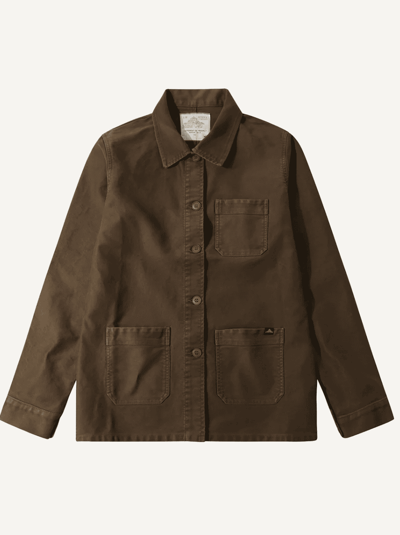 Le Mont St Michel Moleskin Work Jacket – Erica Wilson