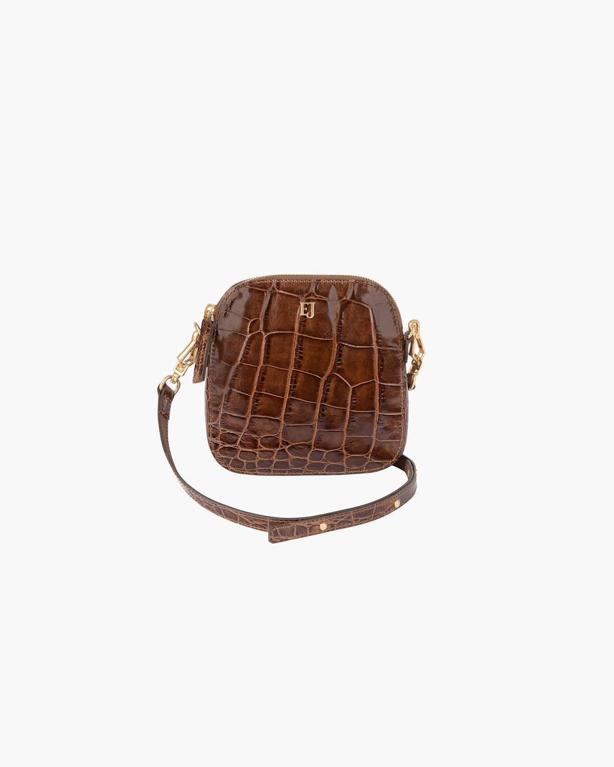 Eric Javits Crossbody Bag | Alli Bag | Mini Crocodile Leather Bag