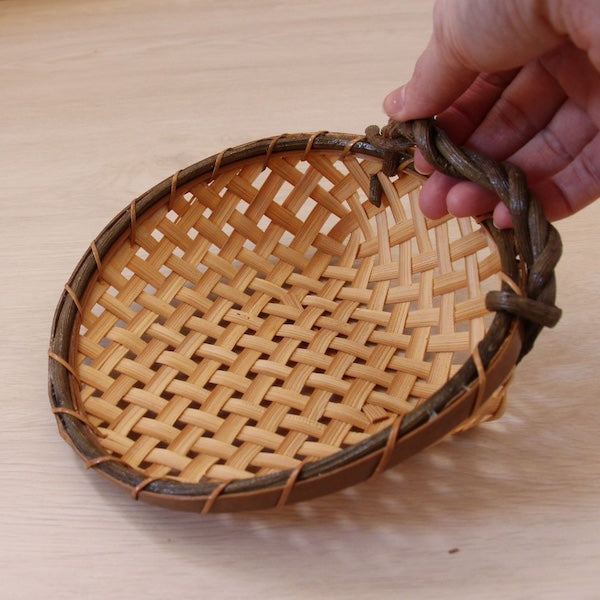 竹ザル 柾四ツ目丸篭（丸かご） – ethical house（エシカルハウス）