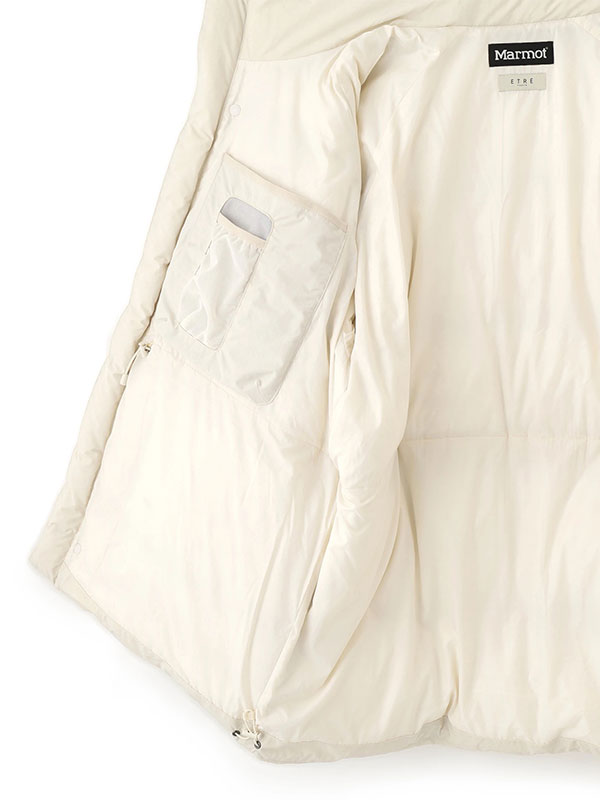 Marmot×ETRE TOKYO PERTEXダウンジャケット(S OFF WHITE): アウター