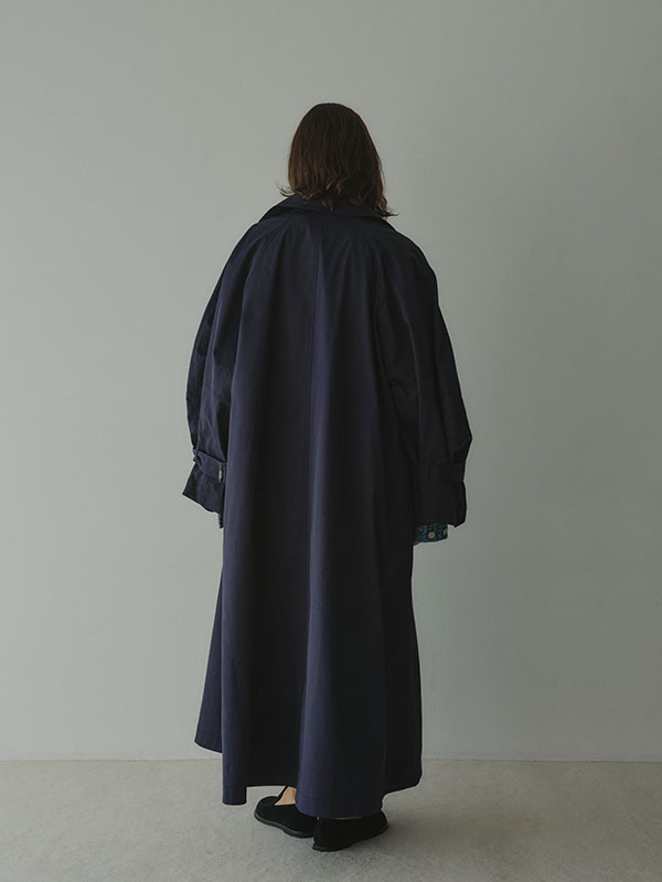 コンシャススリーブトレンチコート(S NAVY): アウター │ ETRE TOKYO