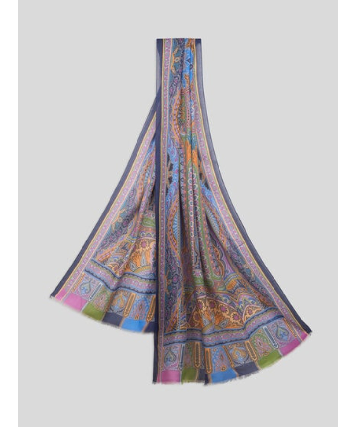 ETRO/エトロ_Men通販 | カシミアブレンドプリントショール【送料無料