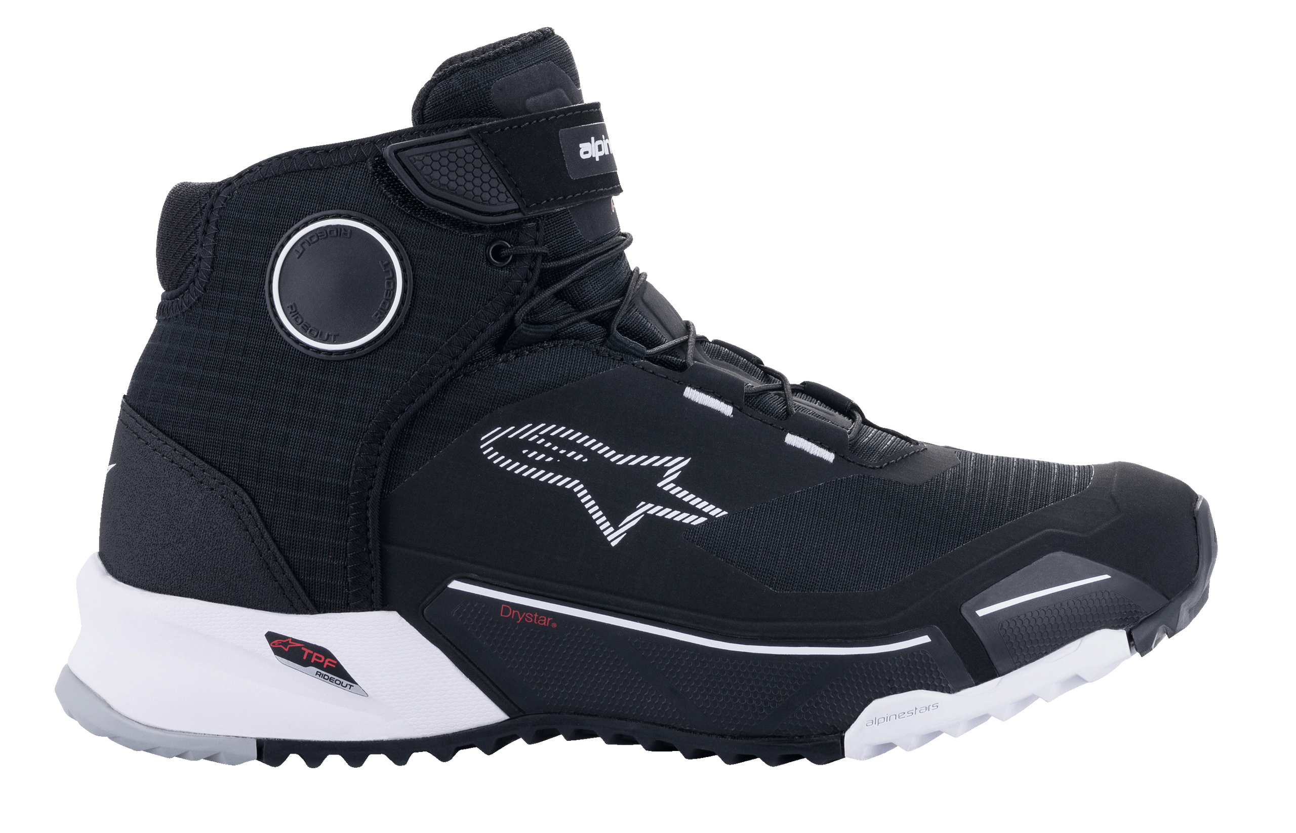 CR-X Drystar® - Black Motorcycle Shoes | Alpinestars®