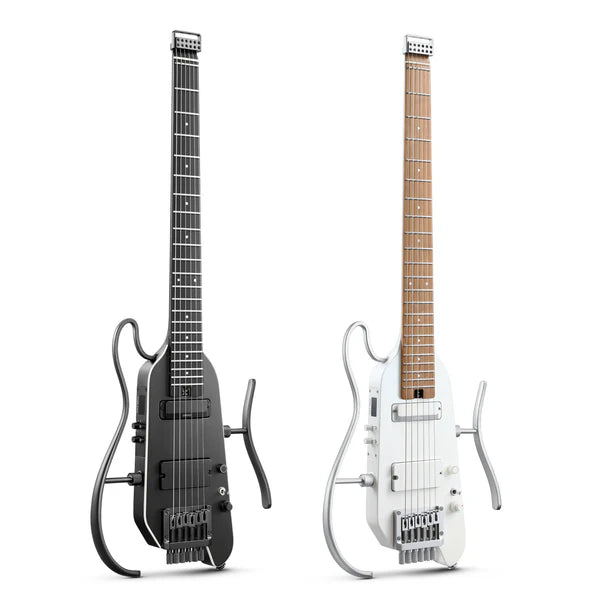Donner HUSH X PRO Portable Electric Guitar with Multi-Effects, Amp