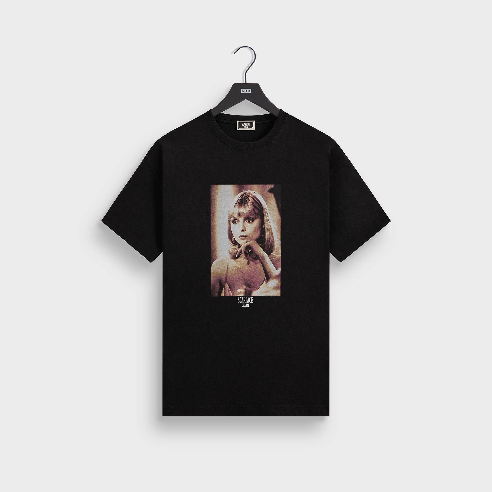 Kith for Scarface Elvira Portrait Tee - Black – Kith Europe