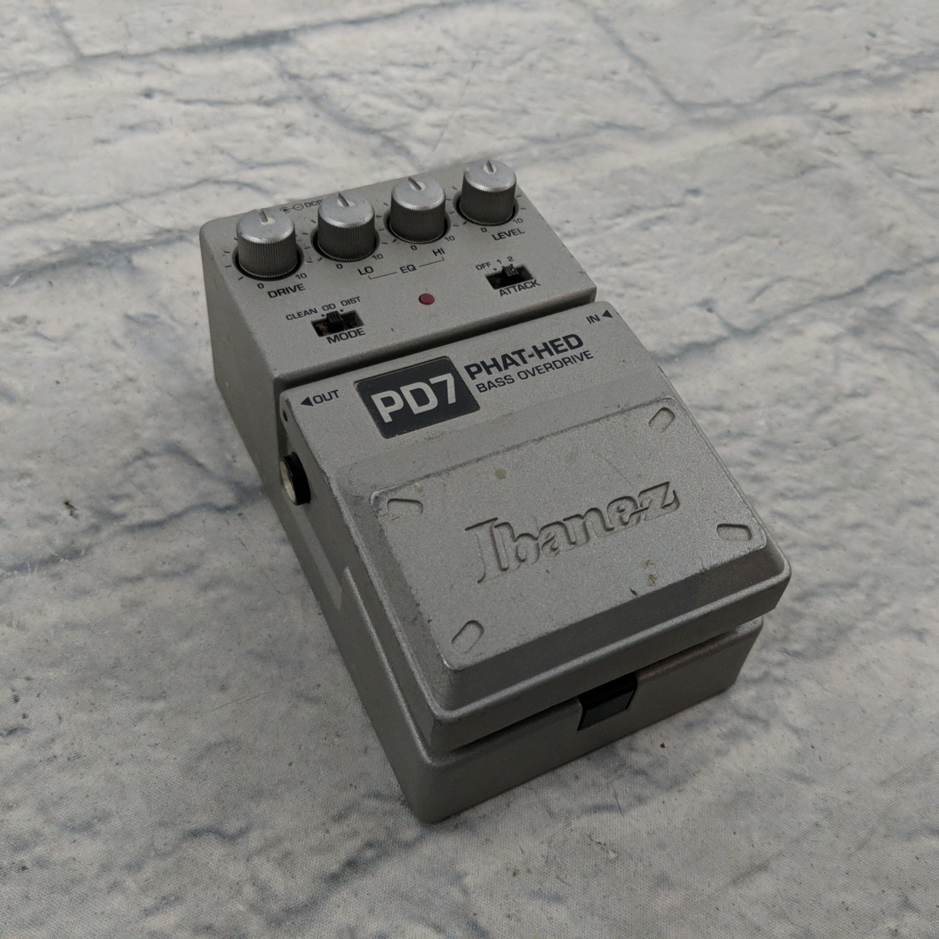 Ibanez PD7 Phat-Hed Bass Overdrive - Evolution Music