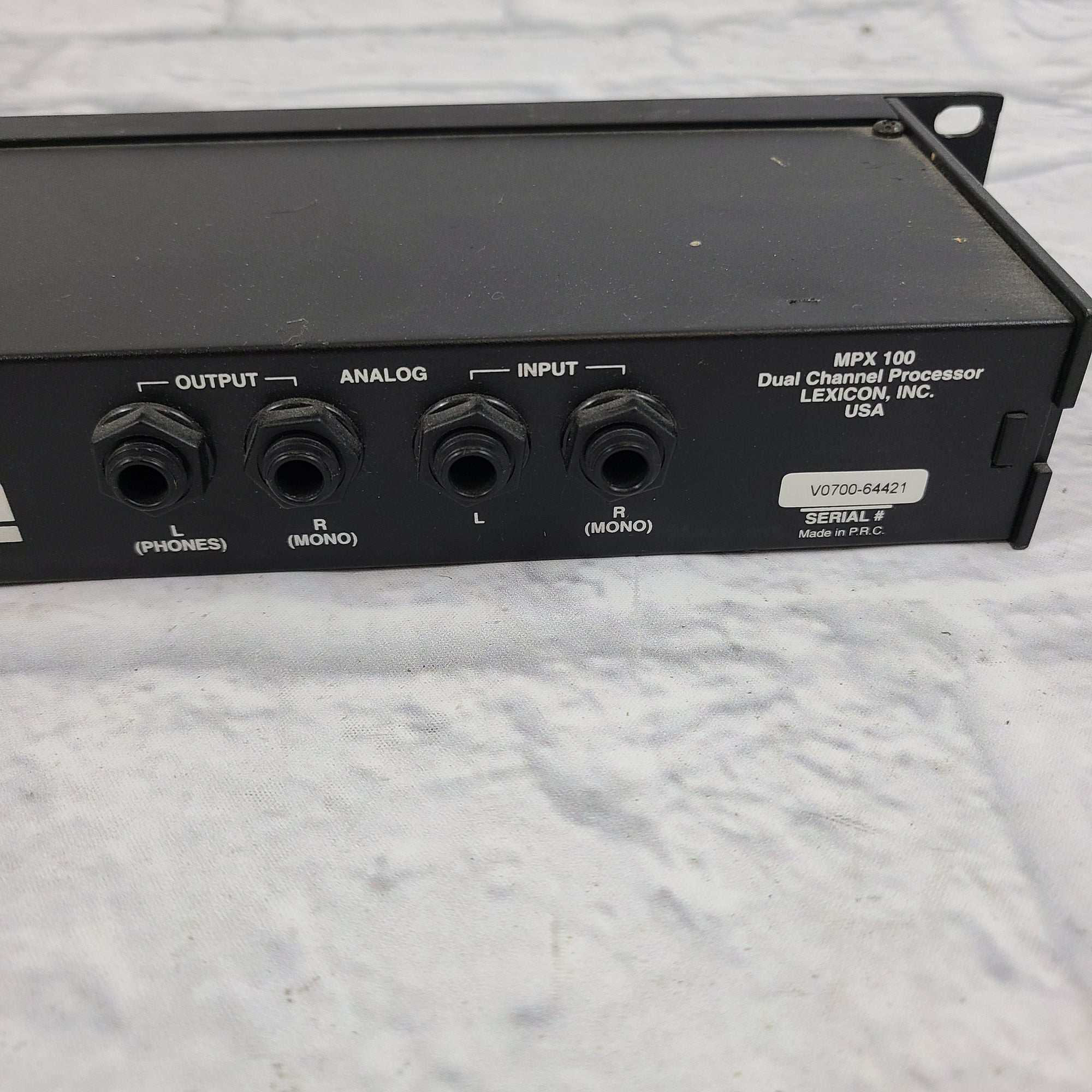 Lexicon MPX 100 Dual Channel Effects Processor - Evolution Music