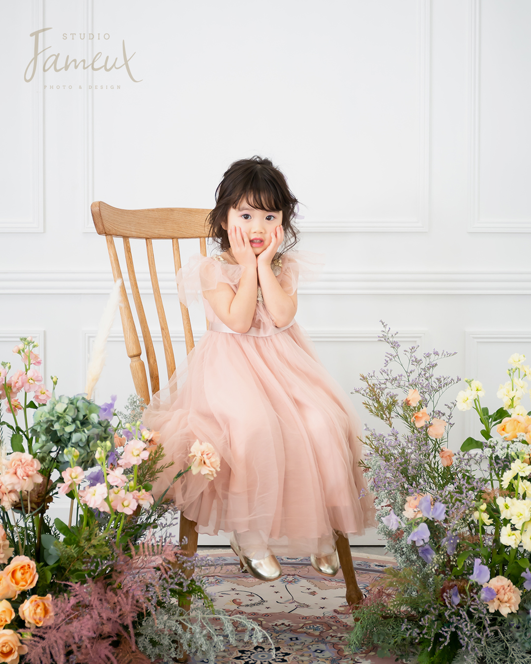 アトリエ花みちLittle様 衣装提供「花とドレスの撮影」レポ♡ (お客様