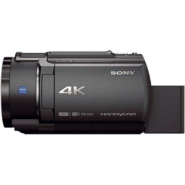 レンタル] ソニー 4Kビデオカメラ FDR-AX45A ブラック - Rentio