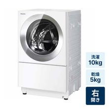 レンタル] パナソニック 【左開き】洗濯12kg/乾燥6kg ななめドラム式