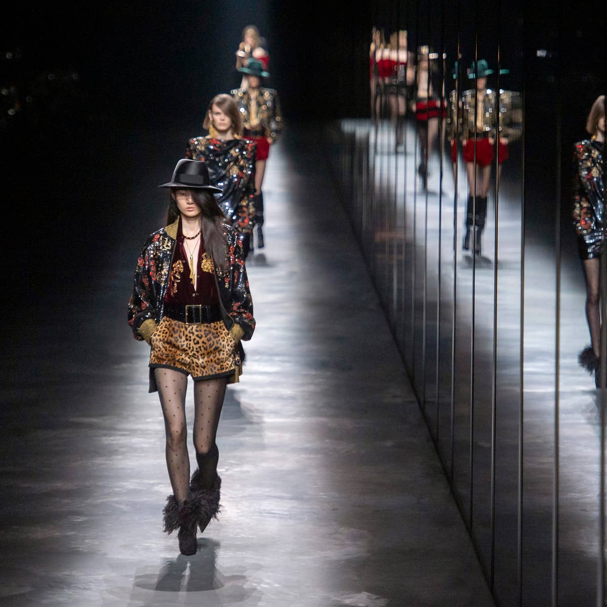 Anthony Vaccarello Follows the '80s Trend to Its Dayglo Conclusion