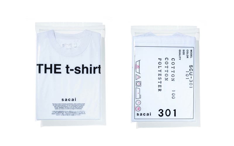 サカイから初のパックTシャツ登場 青山店で限定展開