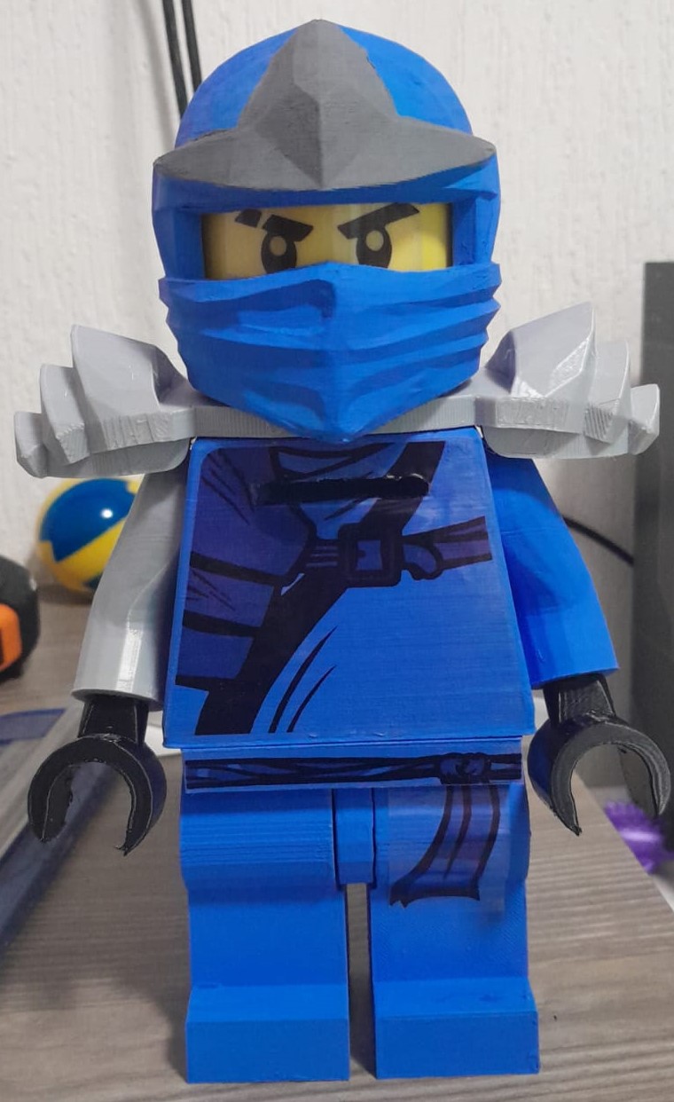🏦 Jay ZX Ninjago Piggy Bank・ STL File for 3D printing・Cults