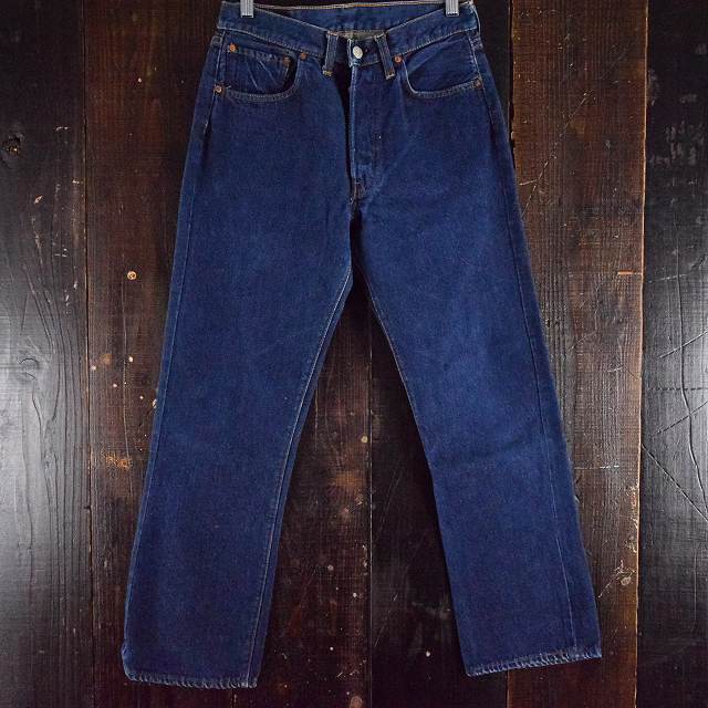 1960's〜 LEVI'S 501 BIGE デニムパンツ 濃色 W28 60年代 70年代