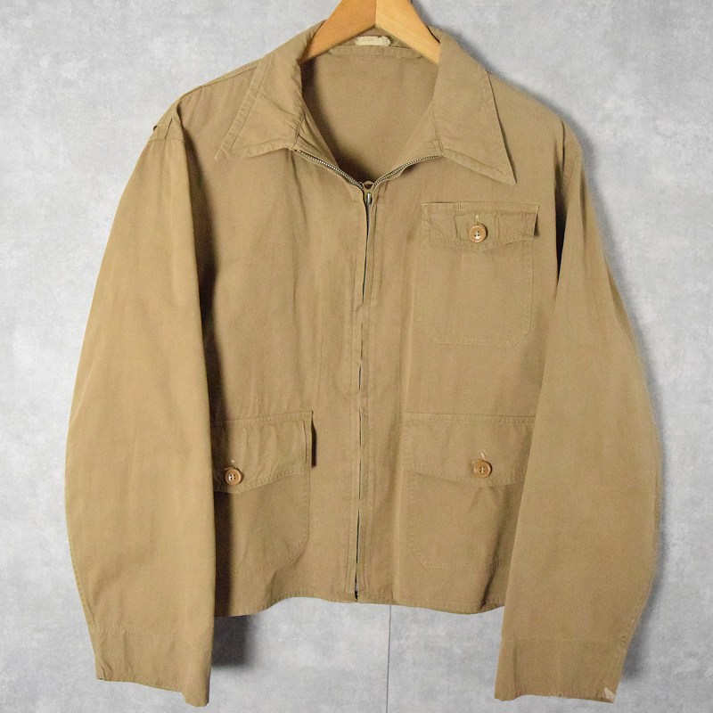 40年代 40s アメリカ軍 米軍 海軍 SUMMER FLIGHT JACKET │ヴィテージ