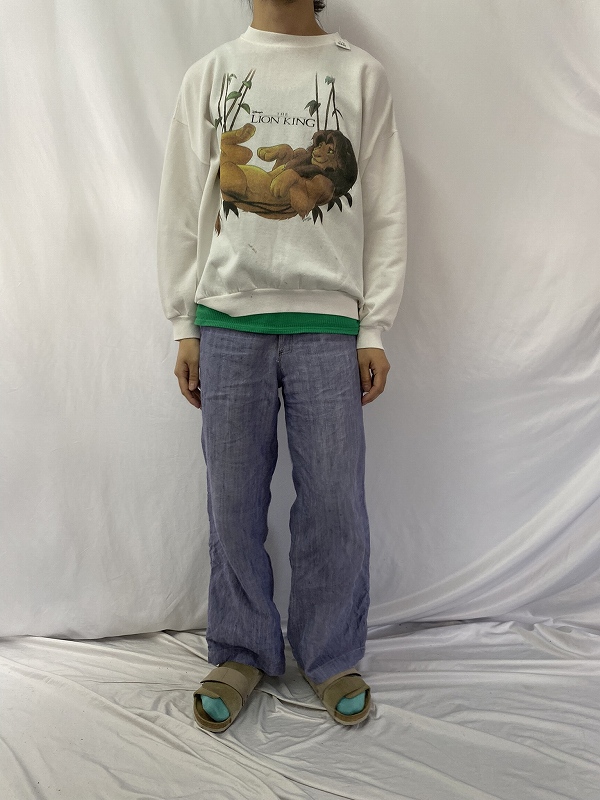 90年代 90s ディズニー ライオンキング トレーナー キャラクター