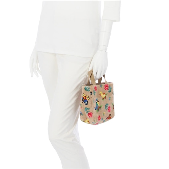 ハイジ バッグインミニトート HE-206016（WEB限定）(ベージュ): FEILER