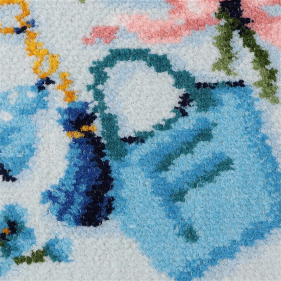 マイフェイバリットブルー ハンカチ(ペールブルー): FEILER