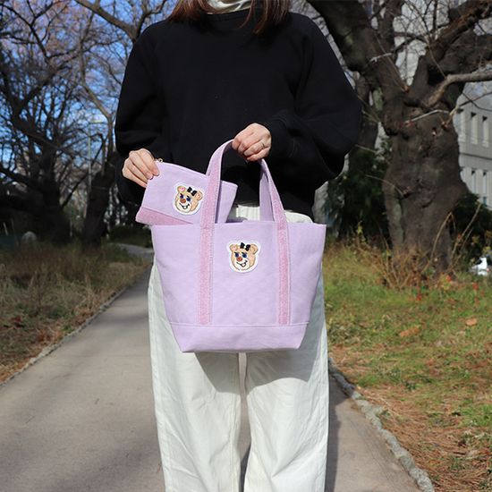 オールドテディガール ワッペントートバッグ L/OTG-243040(ペール