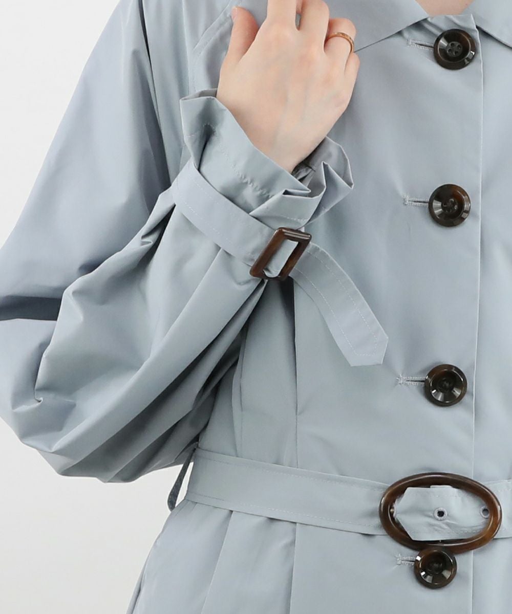 べっ甲バックルベルトレインコート/F i.n.t Rain [38RD04j002] | F