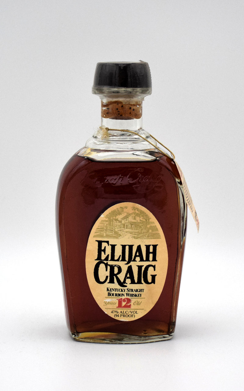 Elijah Craig 12 Year Bourbon (1990's Discontinued Bottling