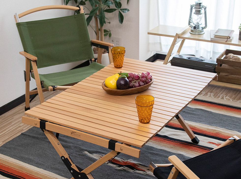 FIELDOOR（フィールドア） | ウッドロールトップテーブル