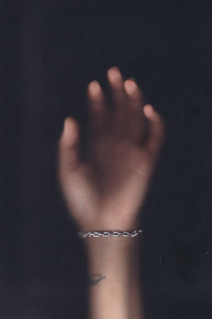 Fifth Silver Bracelet PU1991 / シルバーチェーンブレスレット