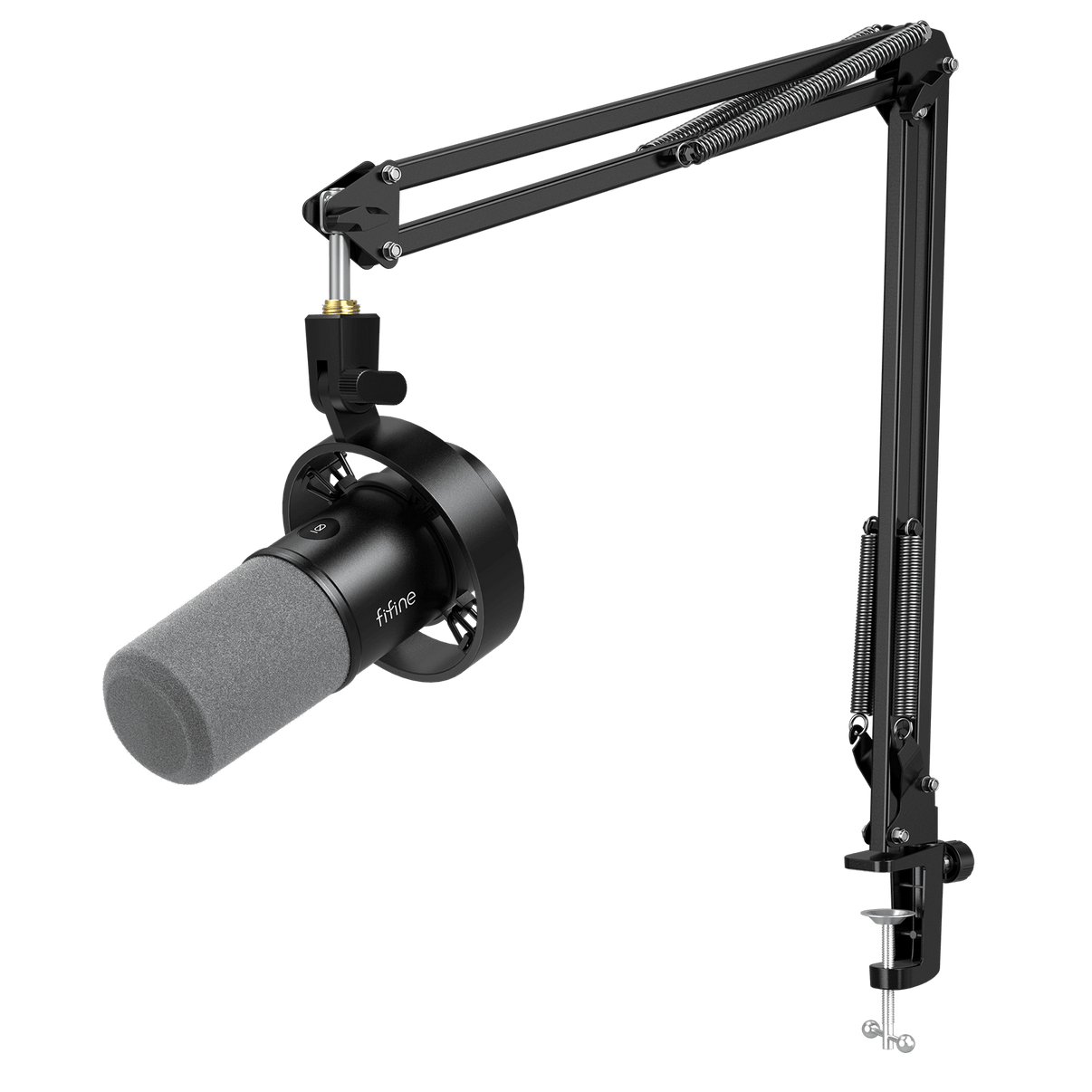 FIFINE AmpliTank K688CT USB/XLR Dynamic Microphone Kit with Boom
