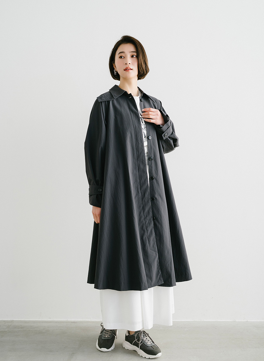 ボリュームポンチョコート｜LOUNIE（ルーニィ）公式サイト／公式