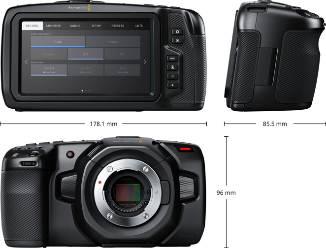 Blackmagic Pocket Cinema Camera 4K - 業務用撮影・映像・音響