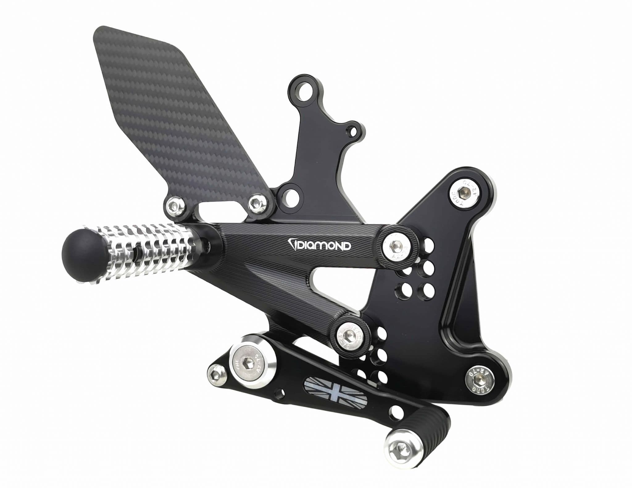 Kawasaki ZX-4R/RR Rearsets from Diamond Race Products - Now with