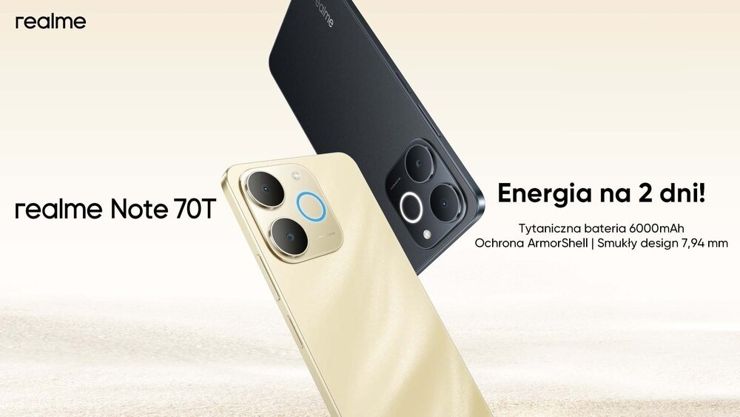 Realme Note 70T now available in stores – and in Poland