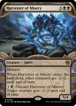 Foil】(039)□ショーケース□《苦難の収穫者/Harvester of Misery