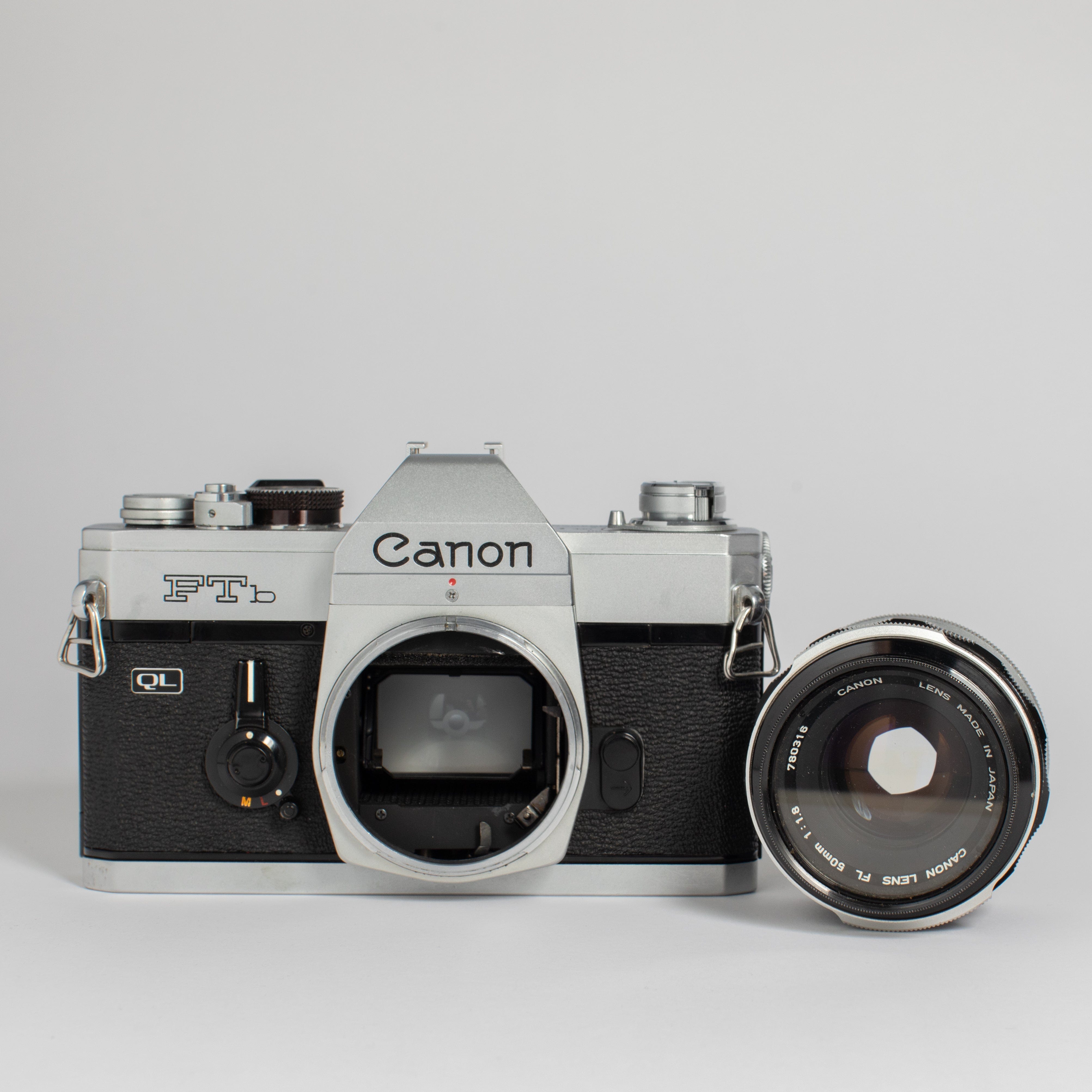 Canon FTb QL w/ 50mm 1.8 FL lens – Film Supply Club