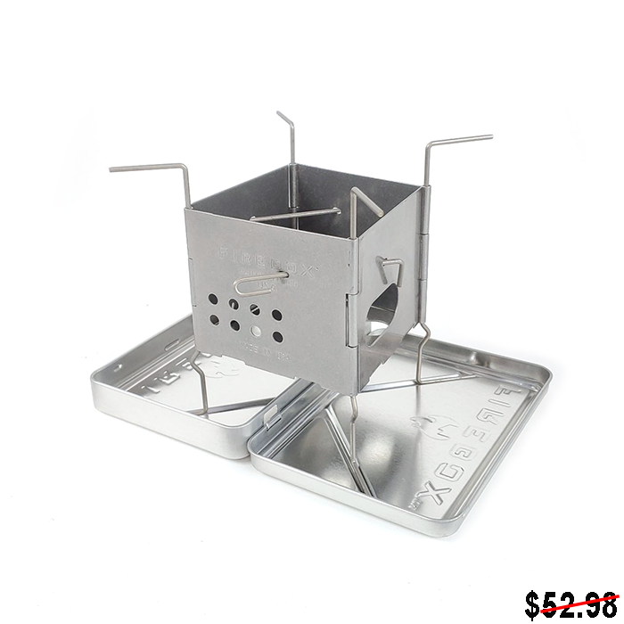 Gen2 Stainless Firebox Nano Ultralight Stove