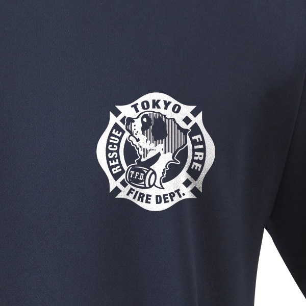 東消/TFD エアライドTシャツ｜高機能Tシャツ/FIRE｜消防用品・消防団
