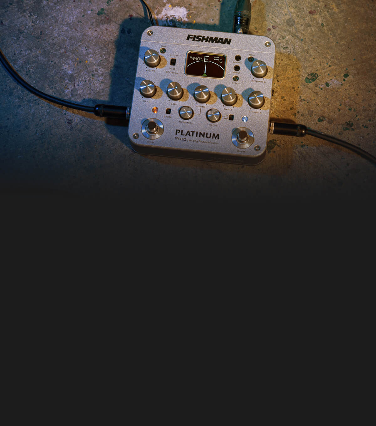 Fishman Platinum Pro EQ/DI Analog Preamp Pedal