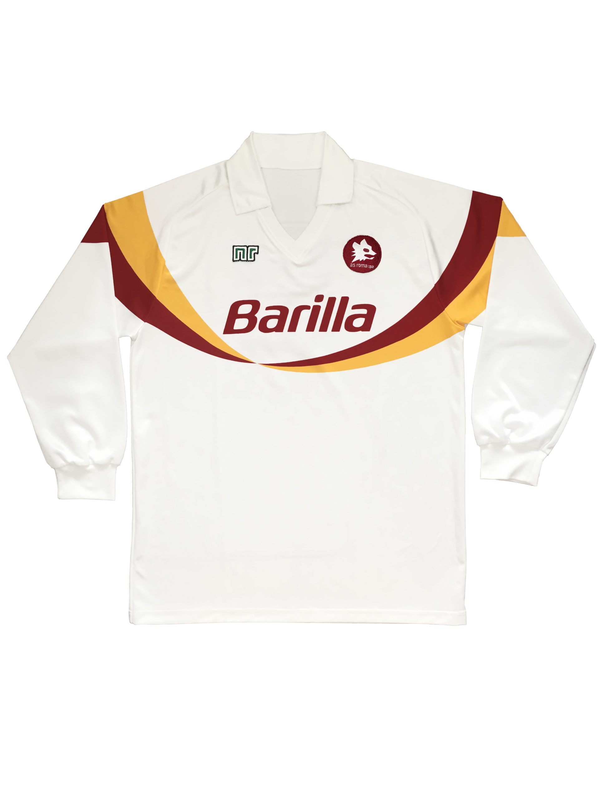 AS Roma L/S away shirt 1990-1991 #9 in XL/XXL (very rare