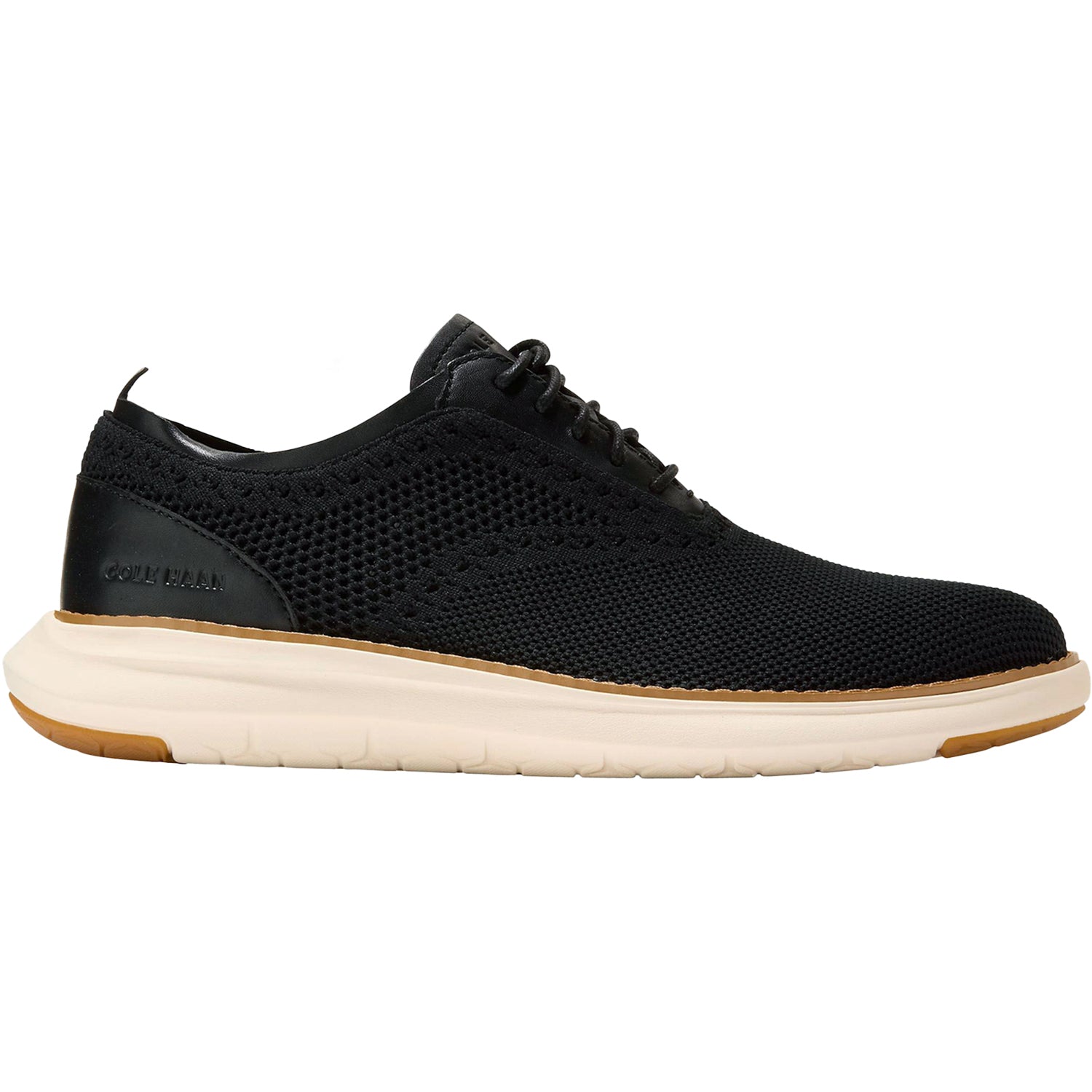 Men's Cole Haan Grand Remix Stitchlite Oxford Black/Ivory