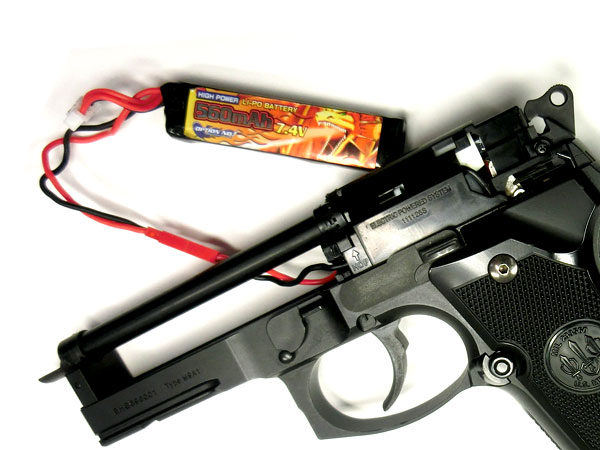 カスタム完成品】東京マルイ: 電動ハンドガン本体 M93R BK【STD