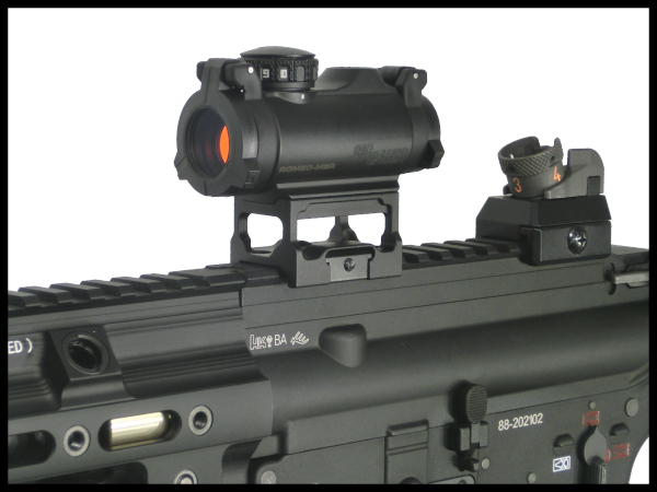SIG SAUER: ドットサイト ROMEO-MSR Compact Red Dot 1x20mm 2MOA BKの