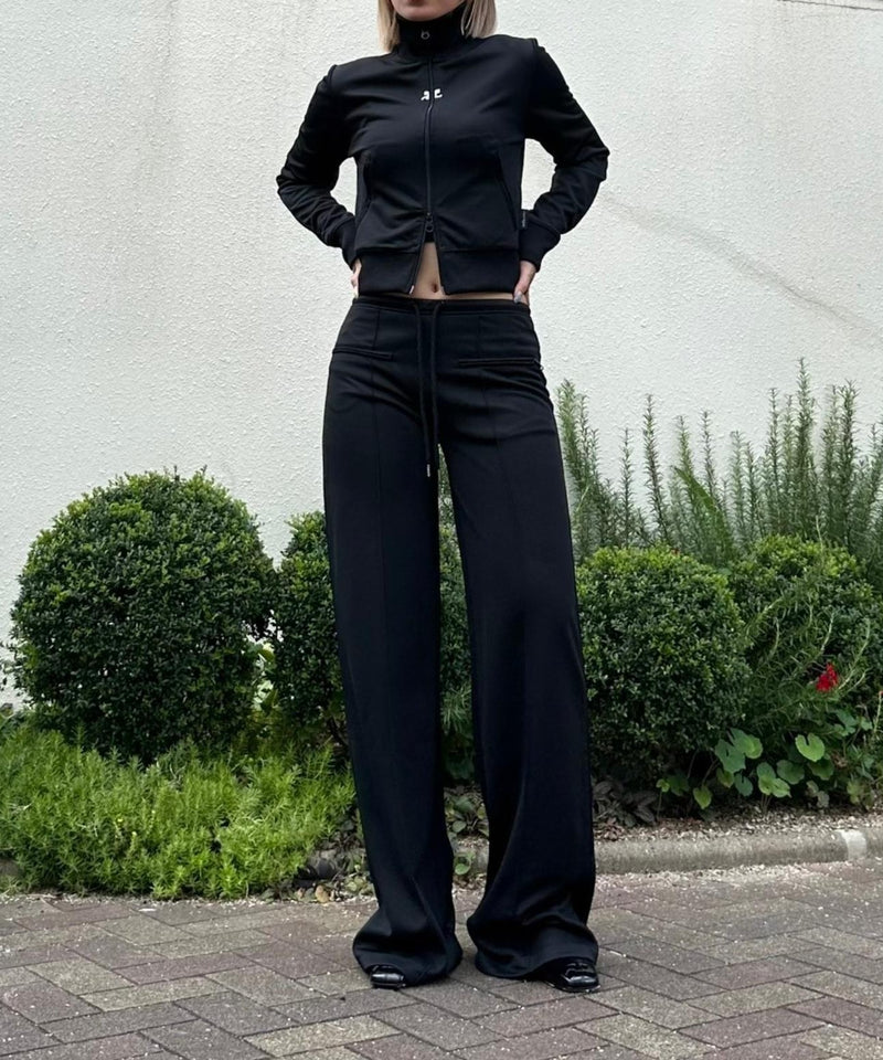 Tracksuit Interlock Baggy Pants ｜クレージュ(courrèges)｜Forget-me