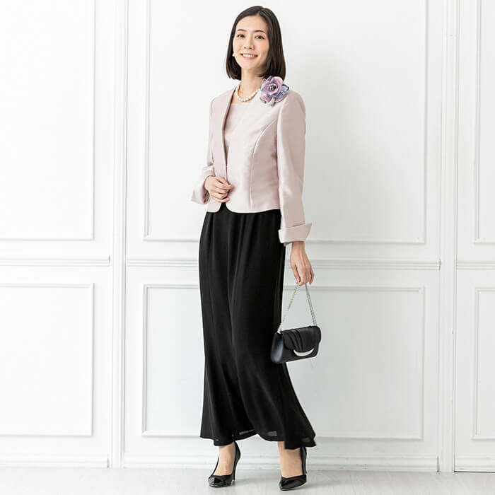 マーメイドラインのロングスカート 9号・ブラック｜東京ソワール